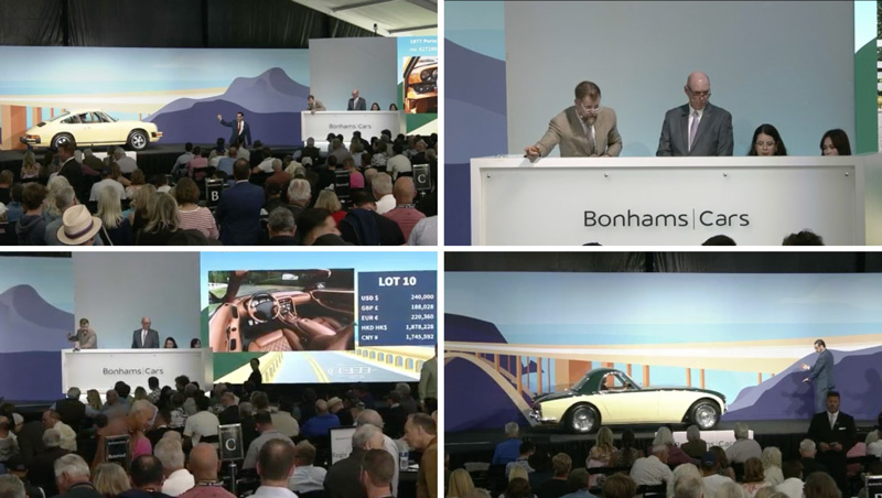 Eindrücke von der Bonhams-Versteigerung "The Quail" 2023