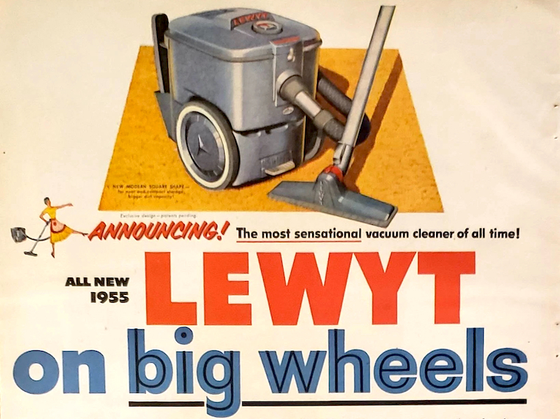 Lewyt-Staubsauger 1955