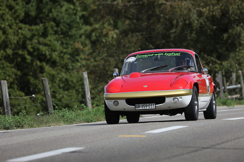 Lotus Elan S1 am Memorial-Bergrennen Steckborn 2023 (© Bruno von Rotz)