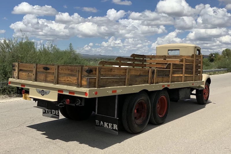 Studebaker J30M COE Flatbed (1937)
