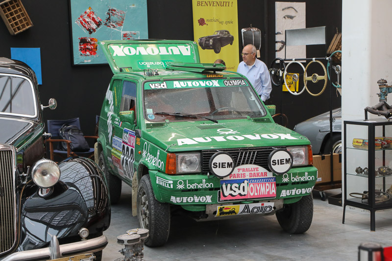 Rallye-Fiat Panda an der Auto e Moto d'Epoca 2023 (© Bruno von Rotz)