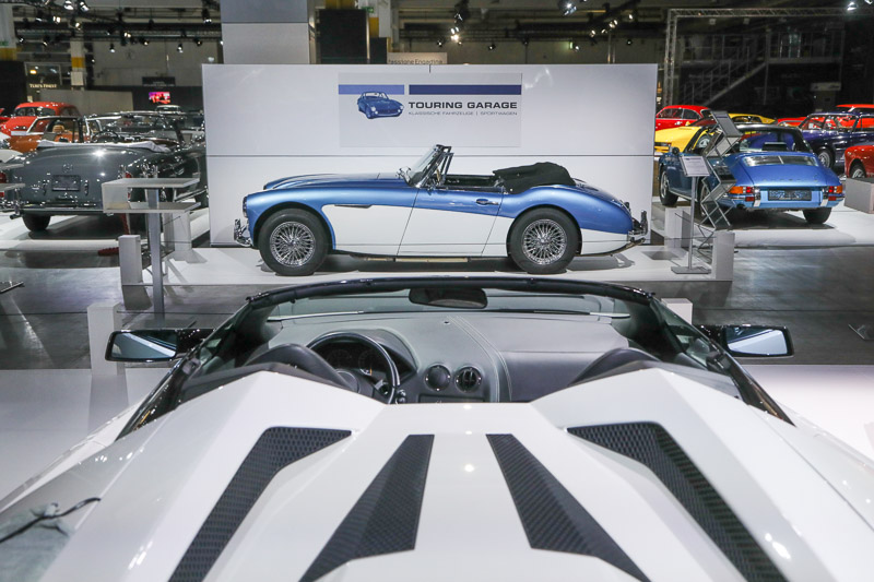 Austin-Healey 3000 Mk II auf der Auto Zürich 2023 (© Bruno von Rotz)