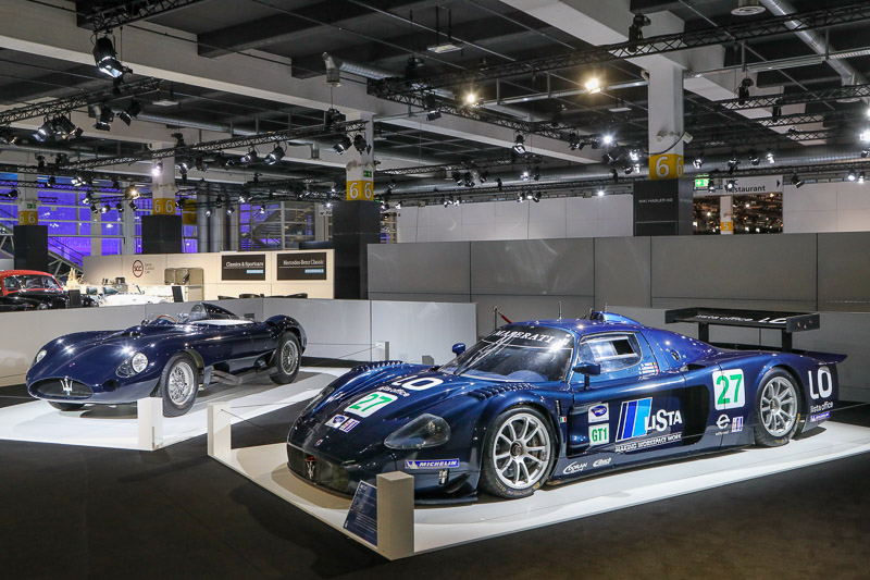 Maserati 450 S und MC12 auf der Auto Zürich 2023 (© Bruno von Rotz)