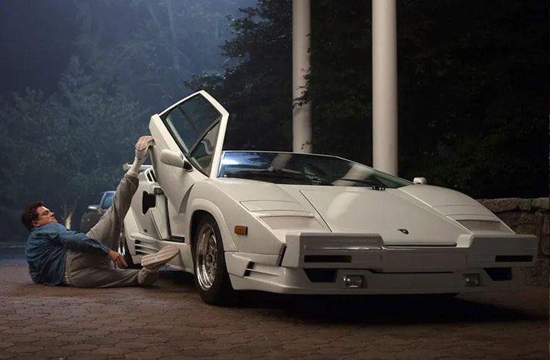 Lamborghini Countach im Film "The Wolf of Wall Street"
