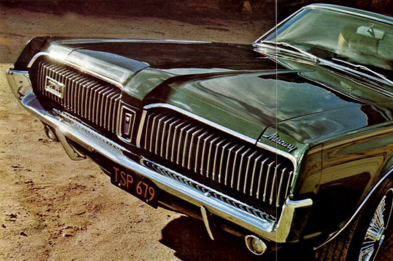 Mercury Cougar (1968) – Abbildung aus dem Prospekt