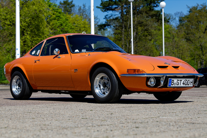 Oldtimertreffen am Olympiastadion in Berlin - Opel GT von 1970 (© Ralf Kruse)