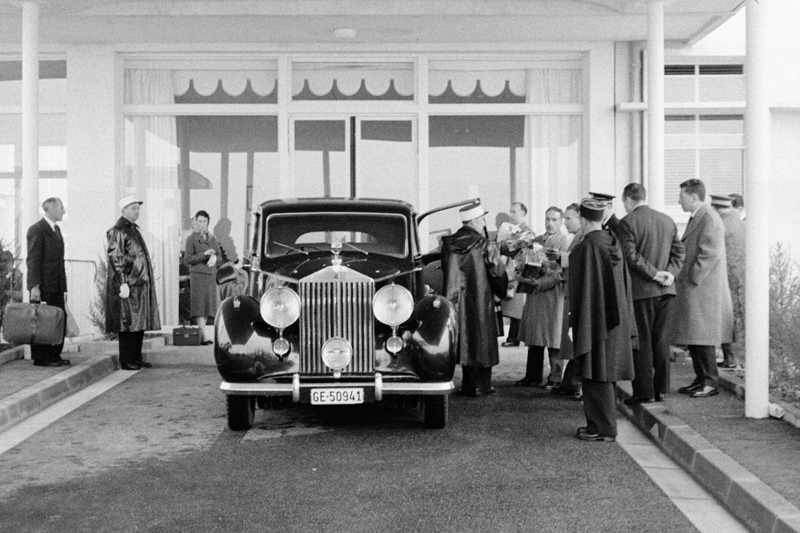 Rolls-Royce Silver Wraith von 1948 damals