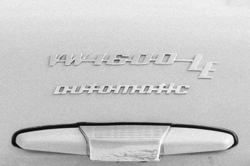 VW 1600 LEA (1969) – Schriftzug