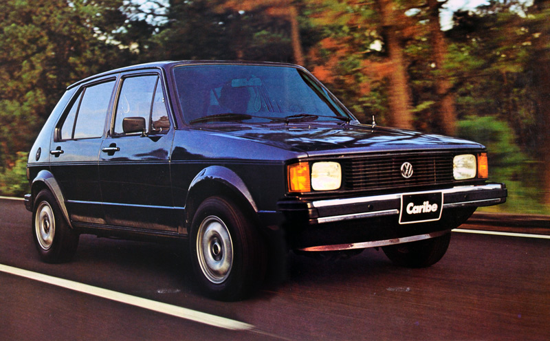 Frontansicht des VW Caribe von 1982
