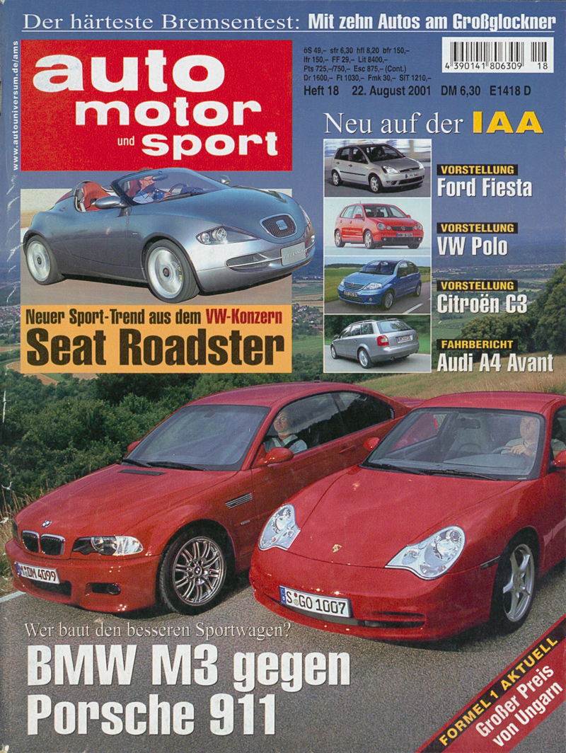 ams 18/2001 - Titelblatt