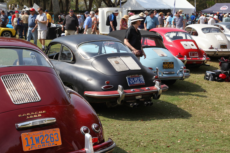 Porsche 356 beim Werks Reunion auf Amelia Island – © Wolfgang Blaube