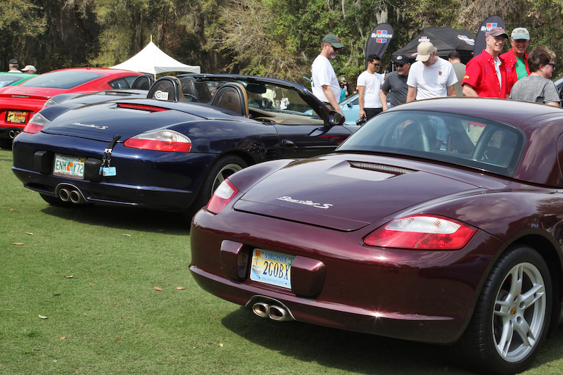 Porsche Boxster beim Werks Reunion auf Amelia Island – © Wolfgang Blaube