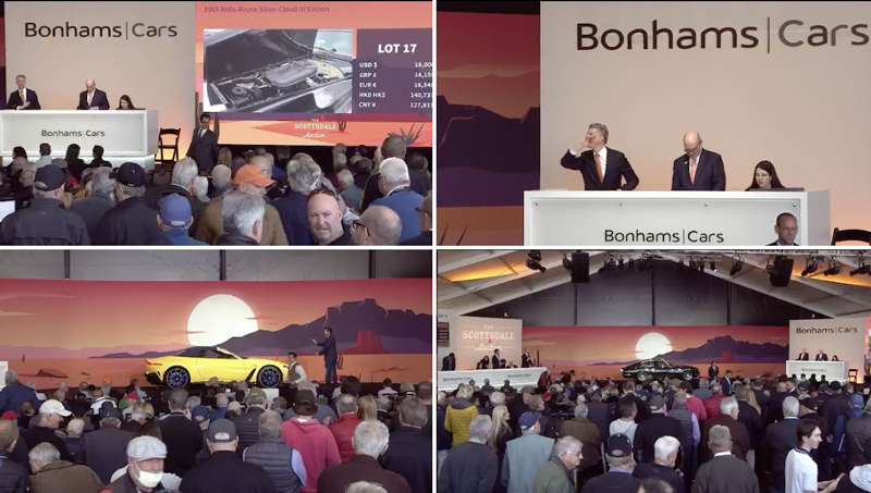 Impressionen von der Bonhams Scottsdale Versteigerung 2024