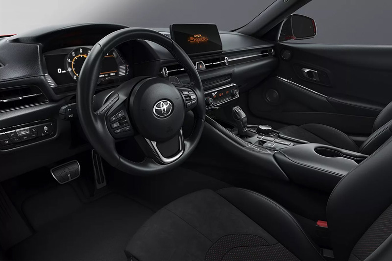 Interieur des Toyota Supra von 2023 (© Toyota)