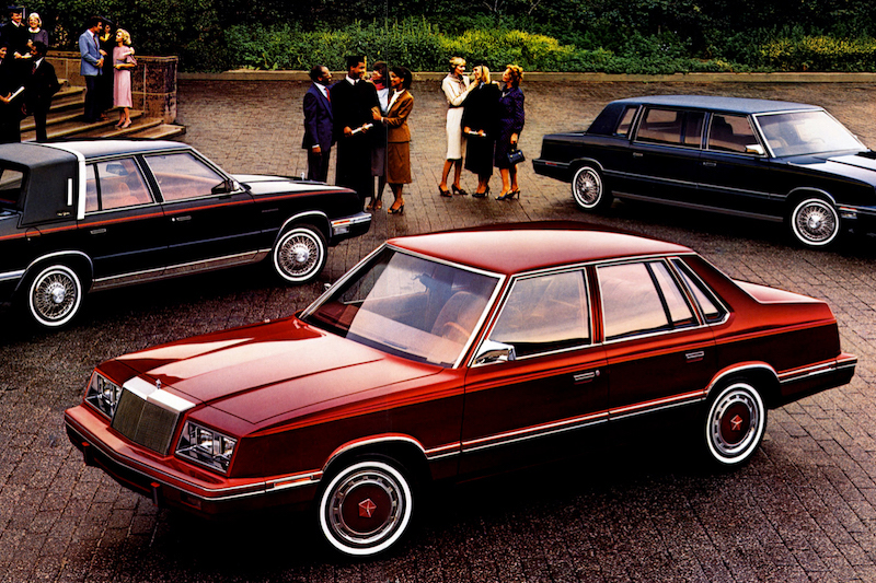 Chrysler E-Class (1983) – in Crimson Red