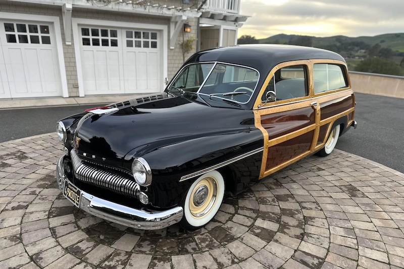 Mercury Station Wagon (1949) – mit selbstgebautem "Kofferradio"
