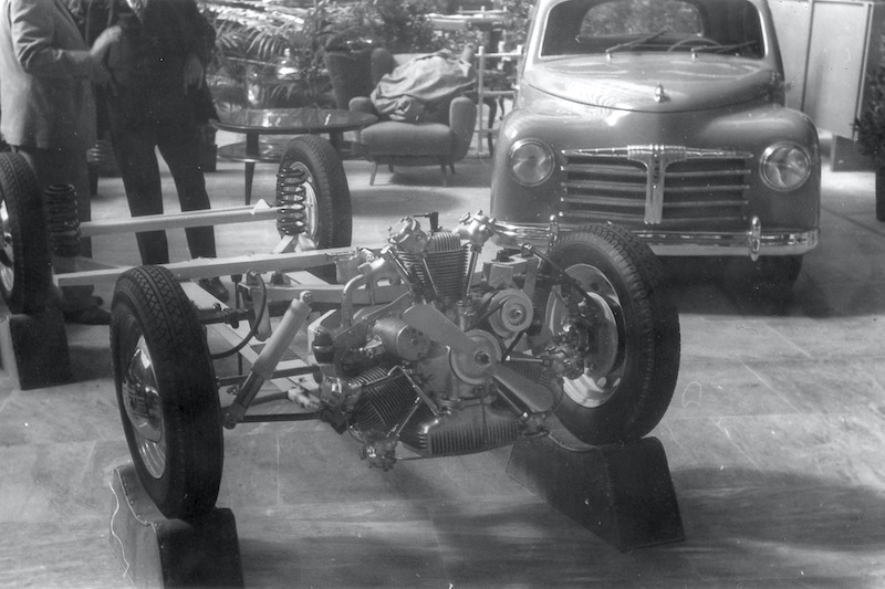 Opes Ninfea 800 auf dem Salone dell'automobile Torino 1948