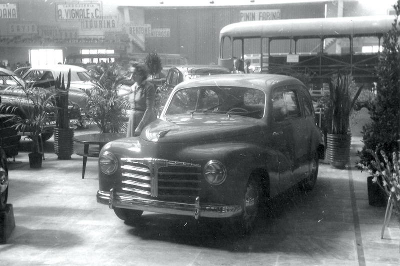 Opes Ninfea 800 auf dem Salone dell'automobile Torino 1948
