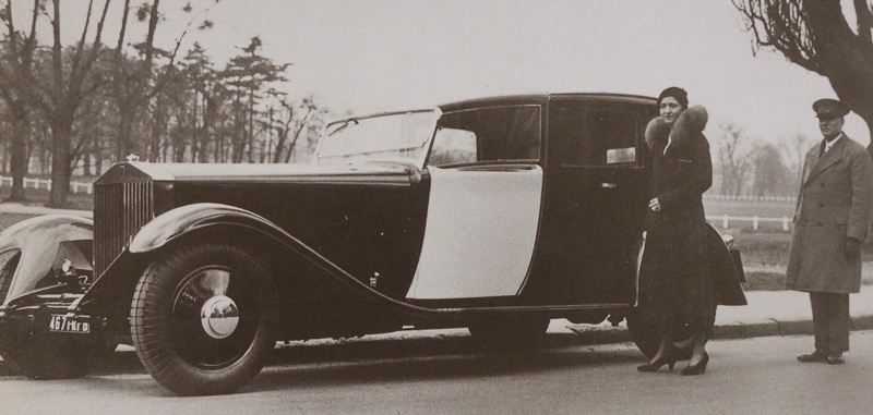 Der Millionär als Chauffeur (Archiv Gerhard Schütz)