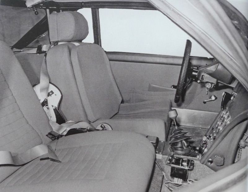 Interieur des Panhard 24 CT Maserati von 1970 (© Archiv Gerhard Schütz)