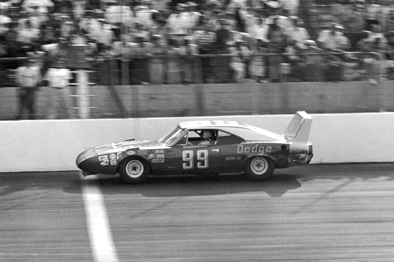 Richard Brickhouse im Dodge Charger Daytona beim Talladega 500 1969
