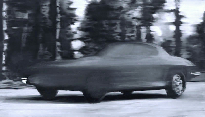 Gerhard Richter – "Ferrari" (1964)