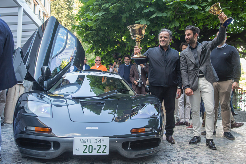 McLaren F1 GTR von 1995 gewinnt Coppa d'Oro am Concorso d'Elganza Villa d'Este 2024 (© Daniel Reinhard)