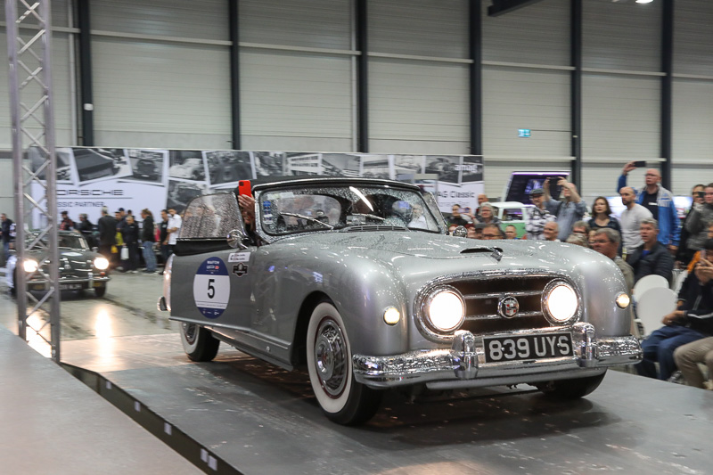 Nash Healey als Teil der Mille Miglia Warmup Rallye 2024 an der Swiss Classic World 2024 (© Bruno von Rotz)