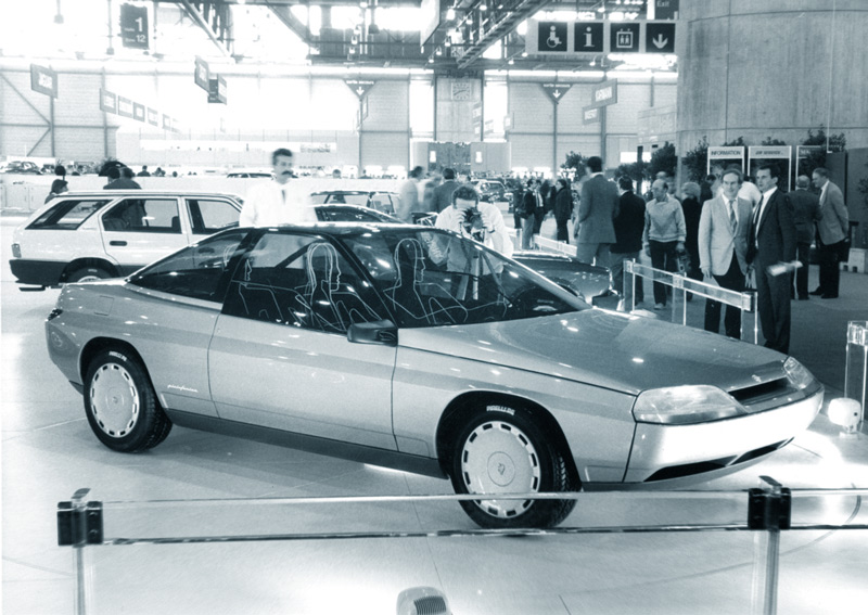Peugeot Griffe 4 Coupé 4 posti Pininfarina von 1985 auf dem Genfer Autosalon 1985