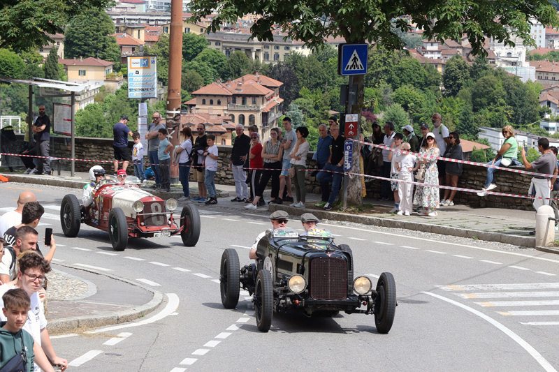 Vorkriegsautos am Historic Grand Prix Bergamo (© Massimo Campi)