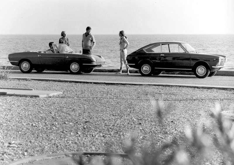 Fiat 850 Spider und Coupé im Jahr 1965