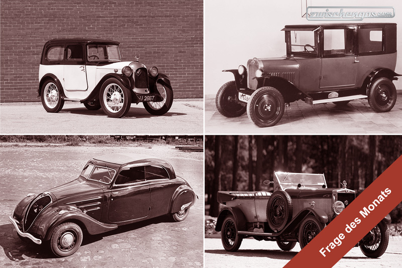 Artikelbild Ein Vorkriegswagen kann durchaus in Frage kommen (Frage des Monats)