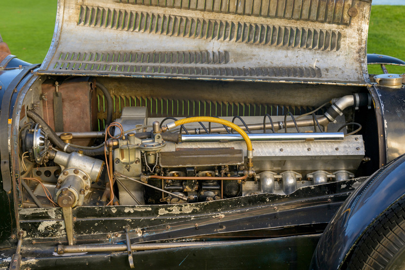 Motor des Bugatti 59 Sports von 1934 (© Kimball Studios)