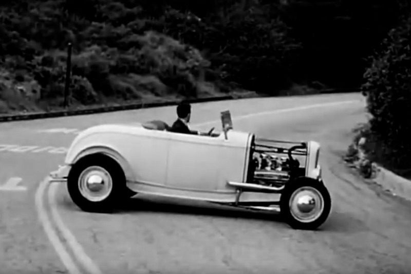 Szene aus dem Film "Hot Rod Gang" von 1958