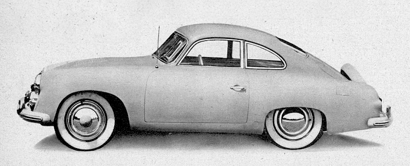 Porsche 356 3000 Super "Fageol Special" (1952) – mit zwei Motoren und Allradantrieb