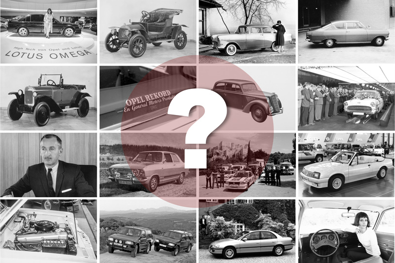 Autokennerquiz 165 – 125 Jahre Opel