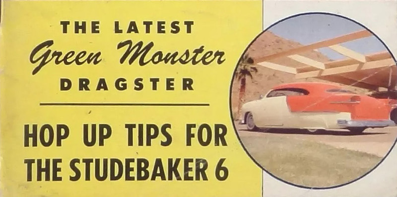 Rod & Custom September 1955 "Hop-up Tips for the Studebaker 6""