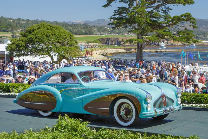 Talbot-Lago T26 Grand Sport Saoutchnik Fastback Coupé von 1948 (© Kimball Studios)