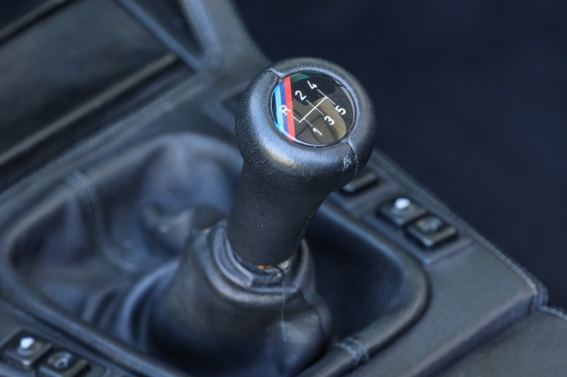 BMW M3 Cabriolet (1990) – Schaltknauf