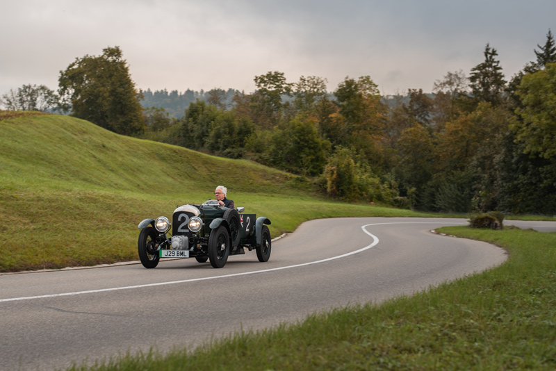 Fahrt im Bentley Blower Jnr by Hedley Studios (© Robin Möhl)