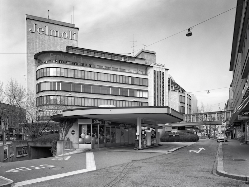 Shell-Tankstelle Jelmoli in Zürich – © ETH e-pics
