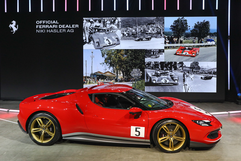 Ferrari 296 GTB an der Auto Zürich 2024 (© Bruno von Rotz)