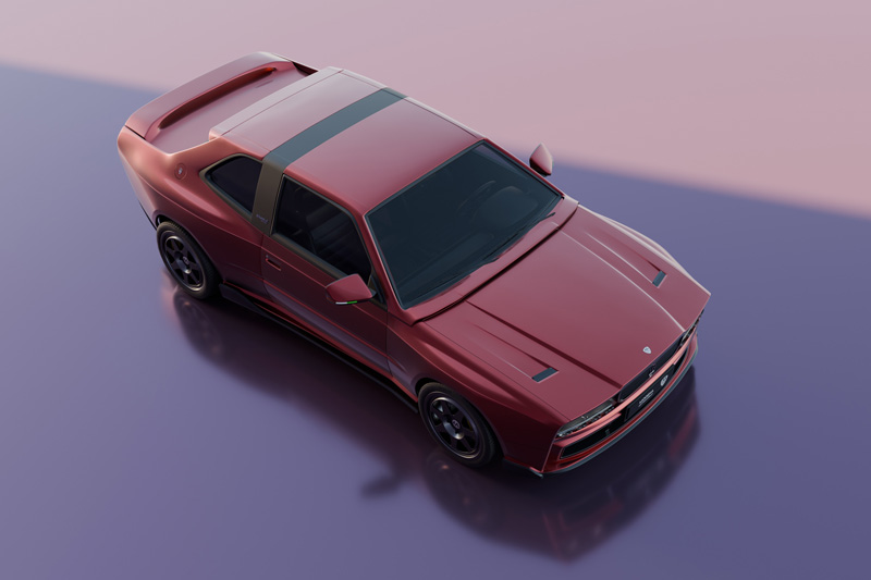 Modena Maserati Shamal Restomod 2024 (© Modena Automobili Srl)