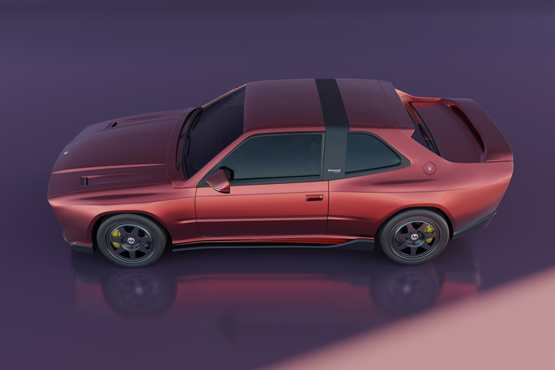 Modena Maserati Shamal Restomod 2024 (© Modena Automobili Srl)
