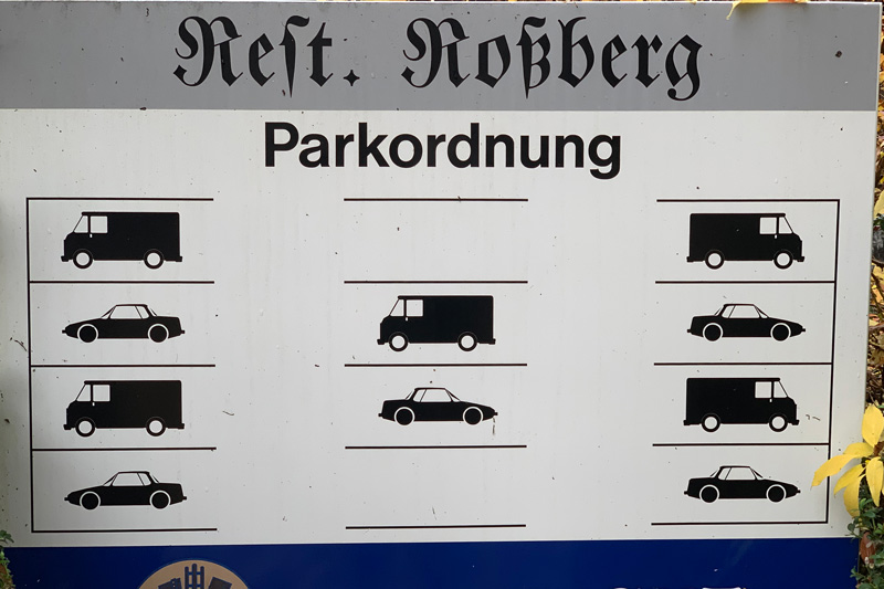 Parkschild (© Bruno von Rotz)