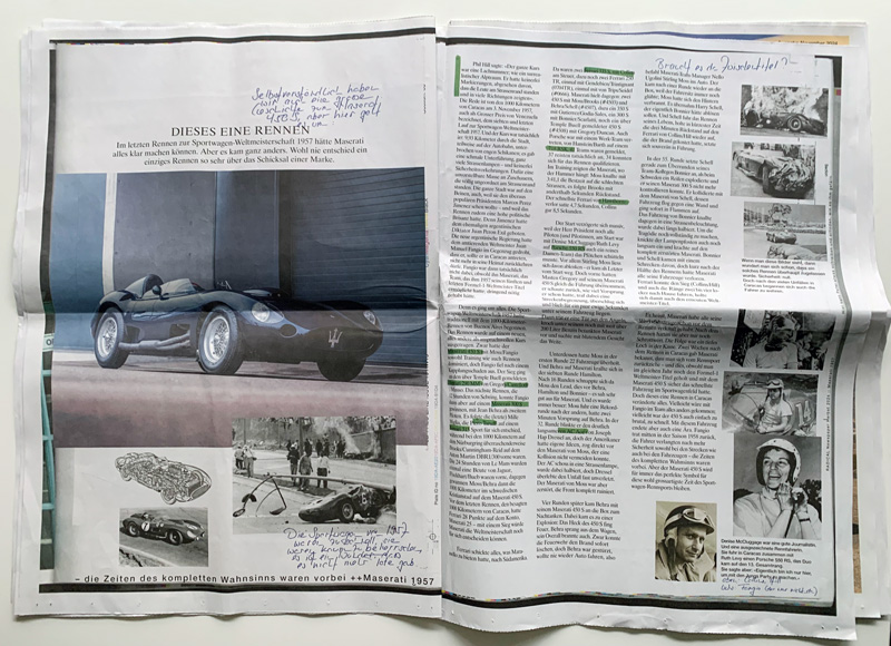 Radical Mag Newspaper November 2024 - Maserati 450 S