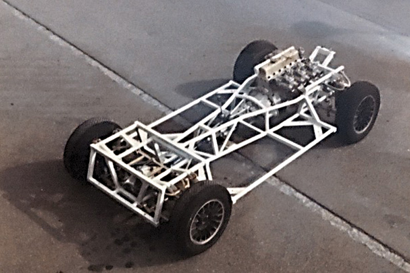 Chassis des TVR 2500 M (1972) (© Max Müller)