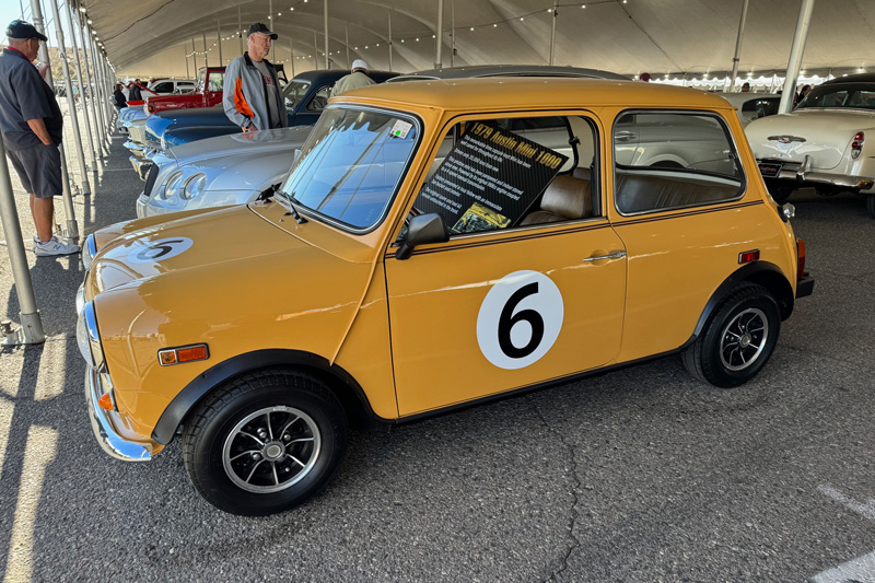 Mini von 1979 bei der Barrett-Jackson Versteigerung Scottsdale 2025 (© Martin Widler)