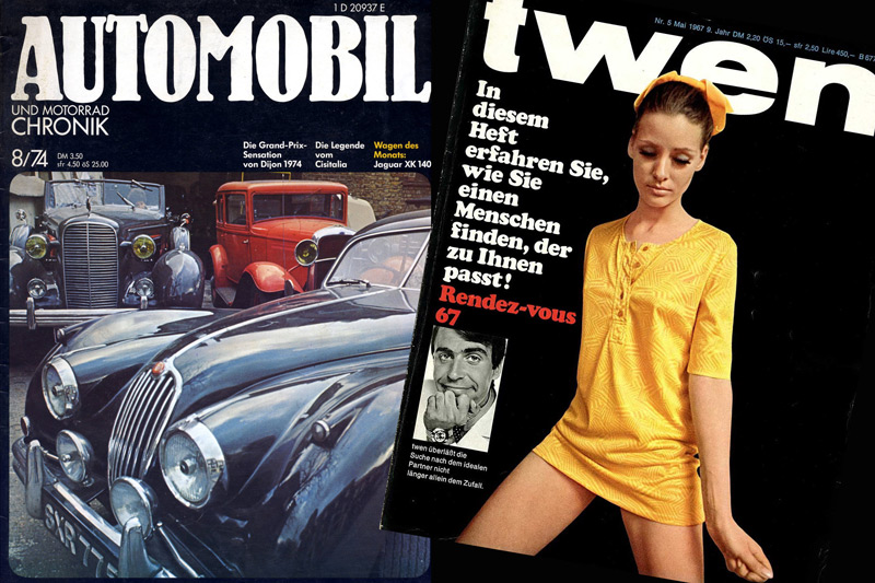 Halwart Schrader schrieb in den Siebzigerjahren für viele Zeitschriften