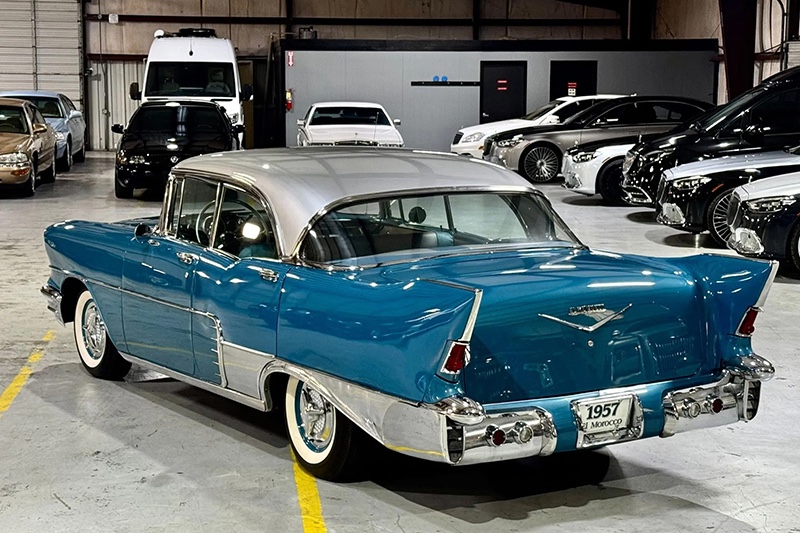 El Morocco Sedan (1957) – im Stil des Cadillac Eldorado Brougham umgebauter Chevrolet 210 Sport Sedan